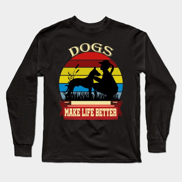 dog Long Sleeve T-Shirt by khalid12